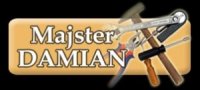 Logo firmy Majster Damian - wykończenia wnętrz