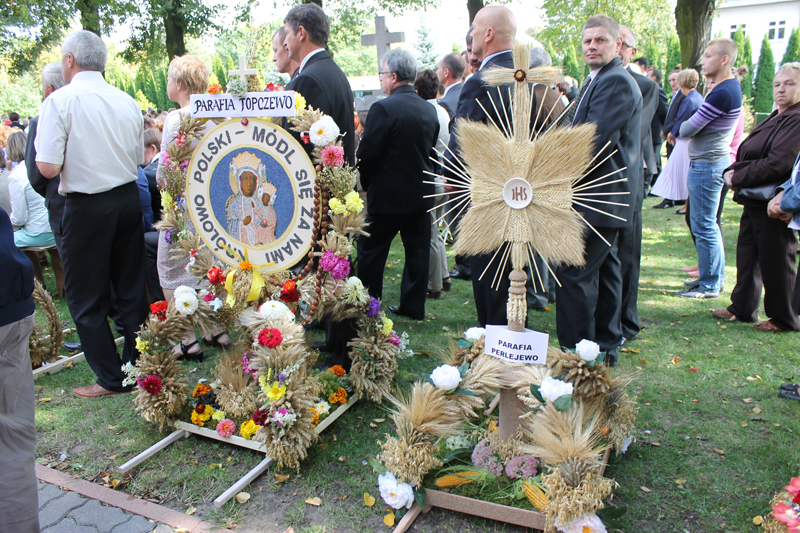 W Miedznie dziękowali za plony