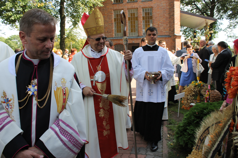 W Miedznie dziękowali za plony