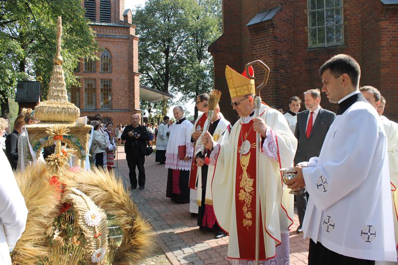 W Miedznie dziękowali za plony