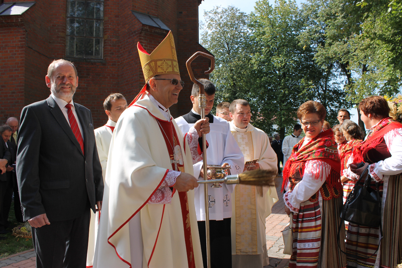 W Miedznie dziękowali za plony