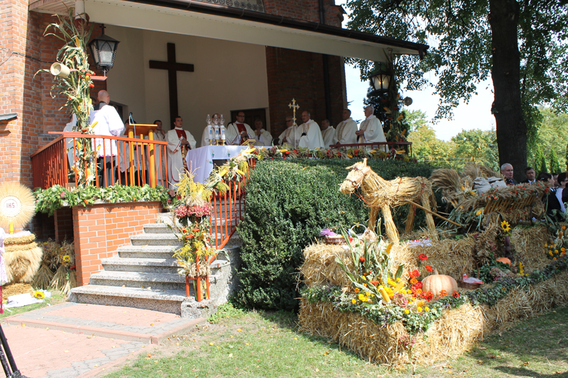 W Miedznie dziękowali za plony