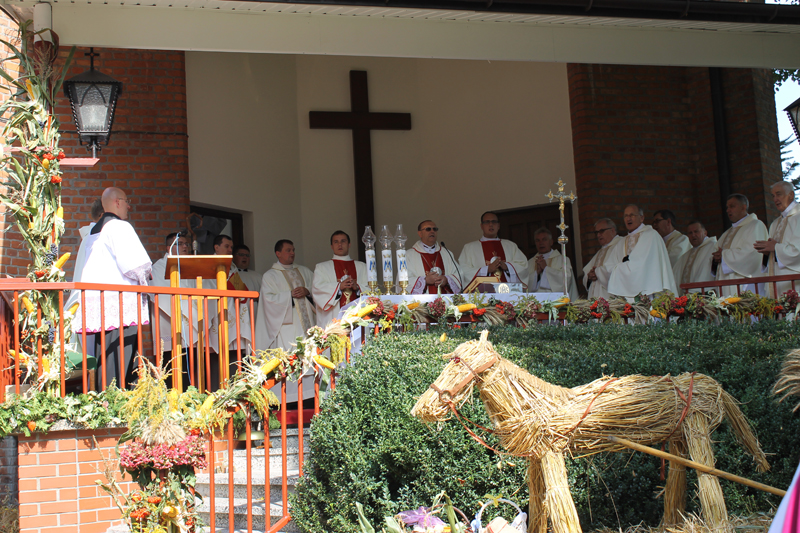 W Miedznie dziękowali za plony