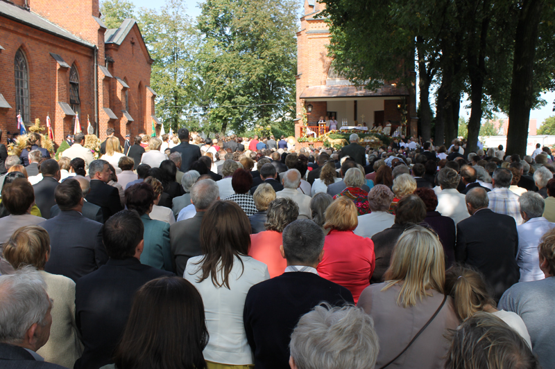 W Miedznie dziękowali za plony