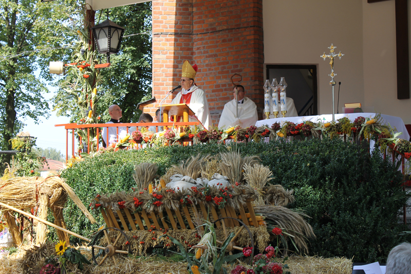 W Miedznie dziękowali za plony
