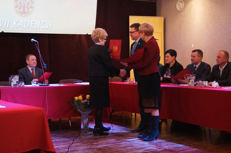 Pierwsza sesja w gminie Zbuczyn