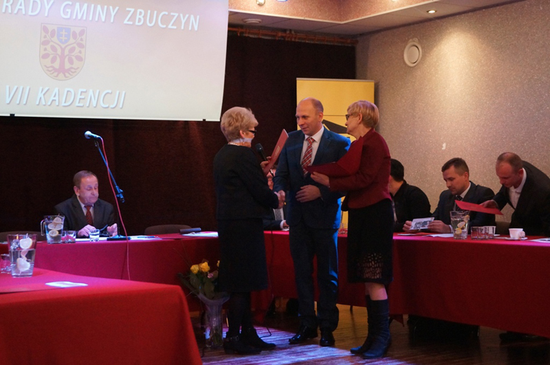 Pierwsza sesja w gminie Zbuczyn