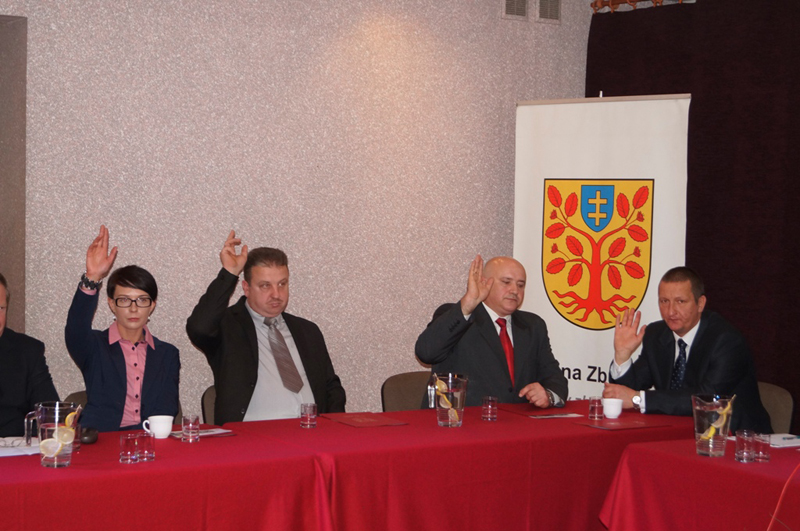 Pierwsza sesja w gminie Zbuczyn