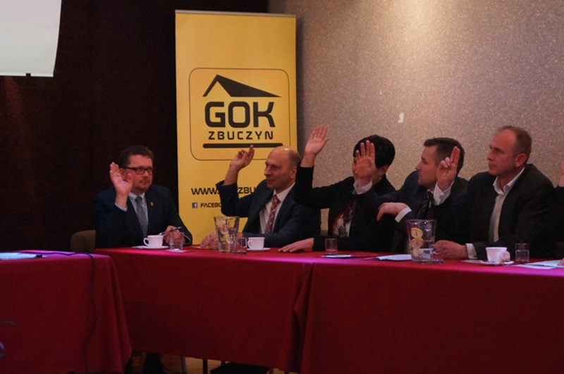 Pierwsza sesja w gminie Zbuczyn