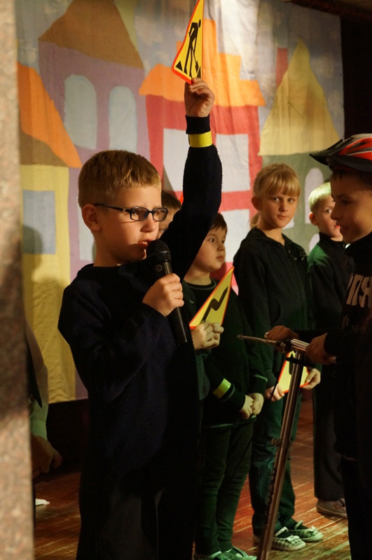 Dzieci o bezpieczeństwie na drogach