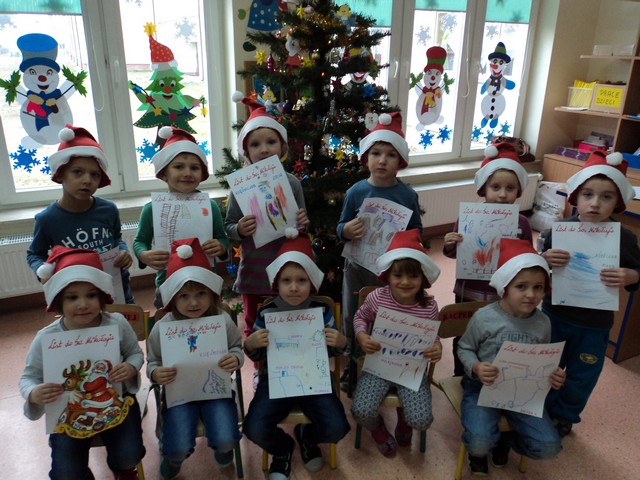 Mikołaje u przedszkolaków