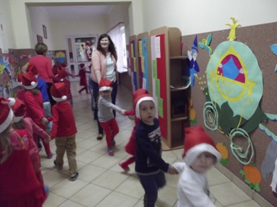 Mikołaje u przedszkolaków