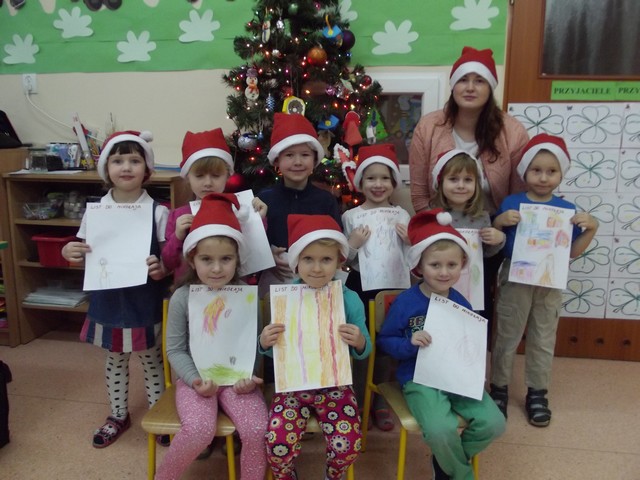 Mikołaje u przedszkolaków