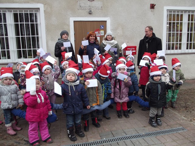 Mikołaje u przedszkolaków