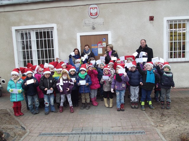 Mikołaje u przedszkolaków