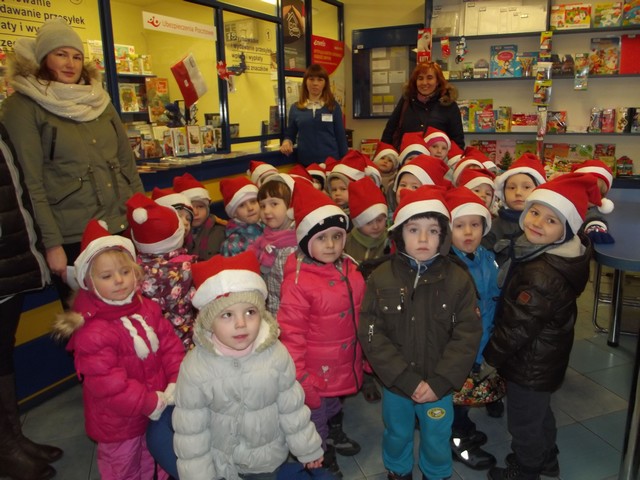 Mikołaje u przedszkolaków