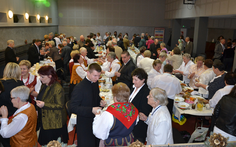 Podzielili się opłatkiem