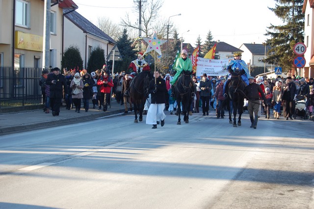 Trzej Królowie na ulicach Garwolina