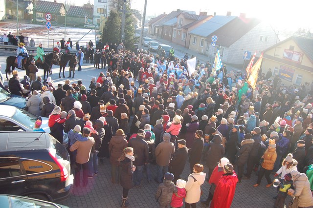 Trzej Królowie na ulicach Garwolina