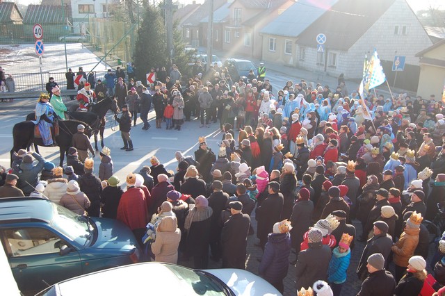 Trzej Królowie na ulicach Garwolina