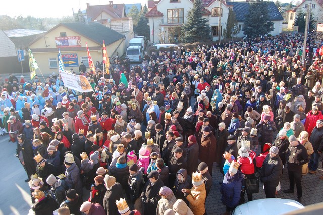Trzej Królowie na ulicach Garwolina