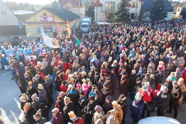 Trzej Królowie na ulicach Garwolina