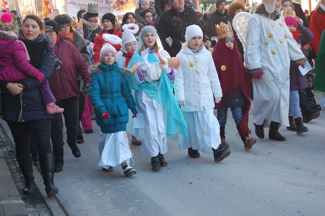 Trzej Królowie na ulicach Garwolina