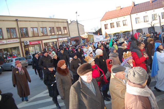 Trzej Królowie na ulicach Garwolina