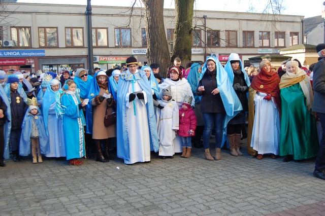 Trzej Królowie na ulicach Garwolina