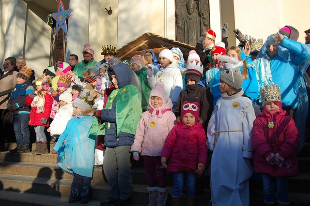 Trzej Królowie na ulicach Garwolina