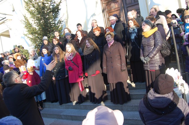 Trzej Królowie na ulicach Garwolina
