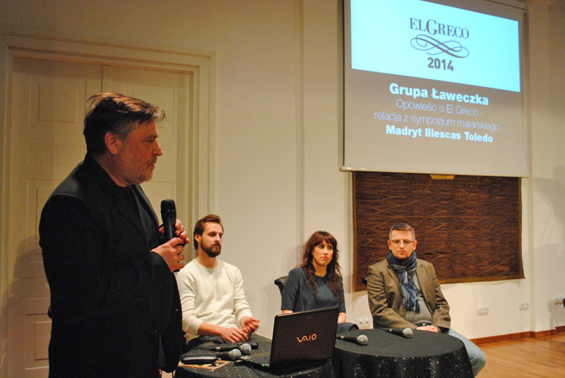 Ławeczka o twórczości El Greco