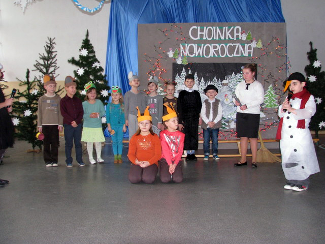 Choinka Noworoczna w Grębkowie