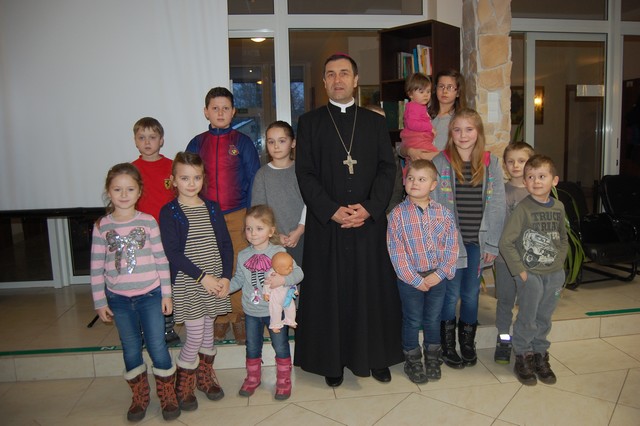 Biskup z wizytą w Borowiu