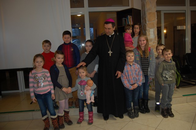 Biskup z wizytą w Borowiu