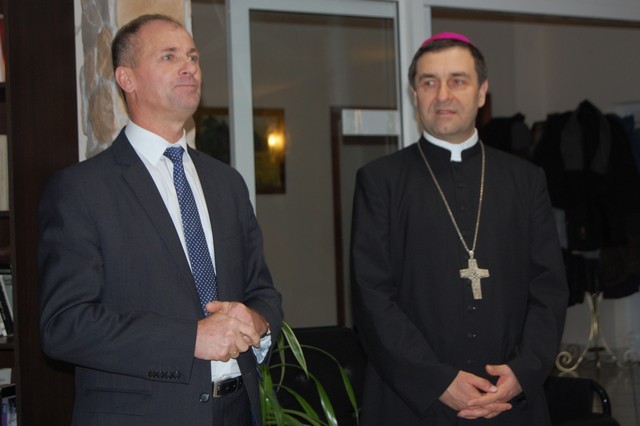 Biskup z wizytą w Borowiu