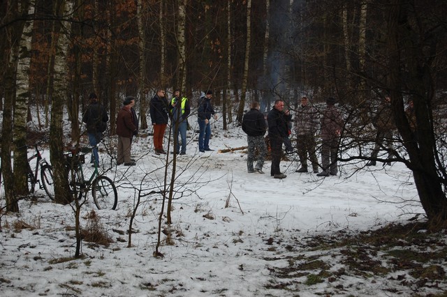 Blokada na DK 17 (galeria)