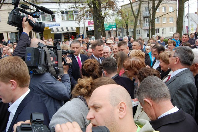 Andrzej Duda z wizytą w Garwolinie (galeria zdjęć)