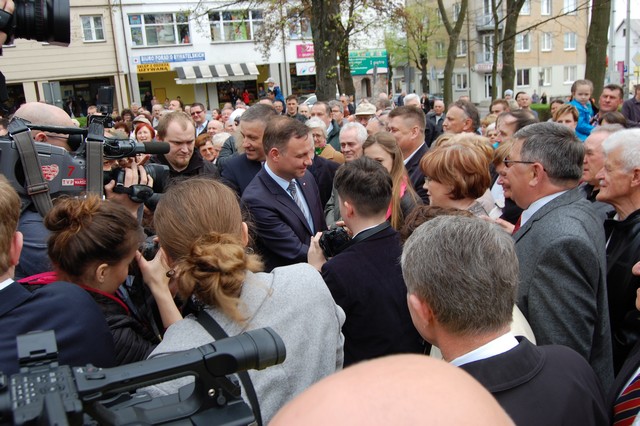 Andrzej Duda z wizytą w Garwolinie (galeria zdjęć)