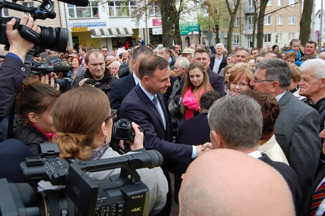 Andrzej Duda z wizytą w Garwolinie (galeria zdjęć)
