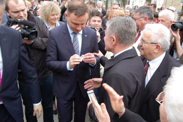 Andrzej Duda z wizytą w Garwolinie (galeria zdjęć)