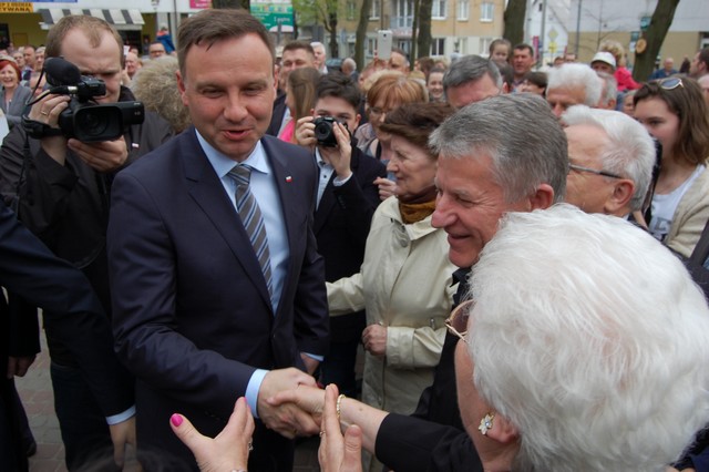 Andrzej Duda z wizytą w Garwolinie (galeria zdjęć)
