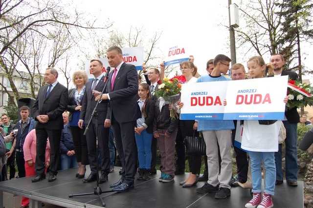 Andrzej Duda z wizytą w Garwolinie (galeria zdjęć)