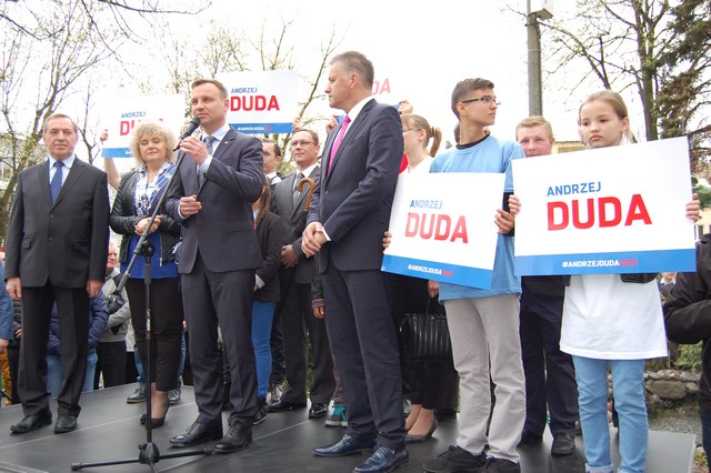 Andrzej Duda z wizytą w Garwolinie (galeria zdjęć)