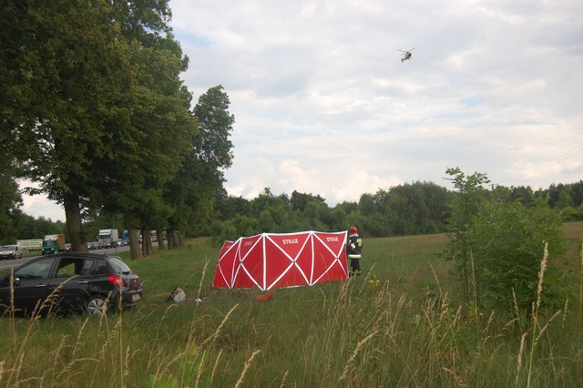 Groźny wypadek w Józefowie