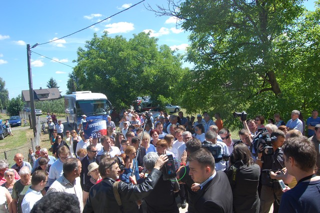 Beata Szydło na wałach