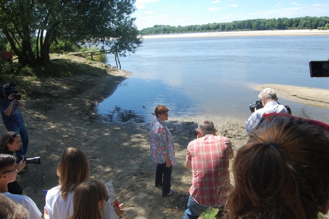 Beata Szydło na wałach