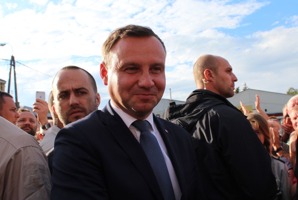 Andrzej Duda w Sokołowie Podlaskim