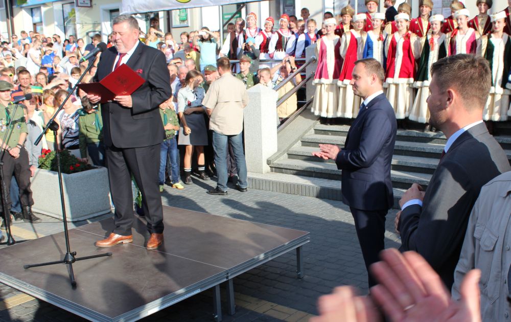 Andrzej Duda w Sokołowie Podlaskim