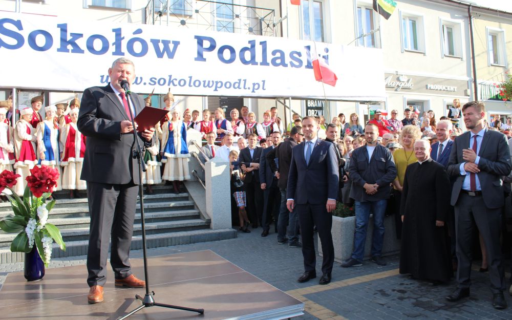 Andrzej Duda w Sokołowie Podlaskim